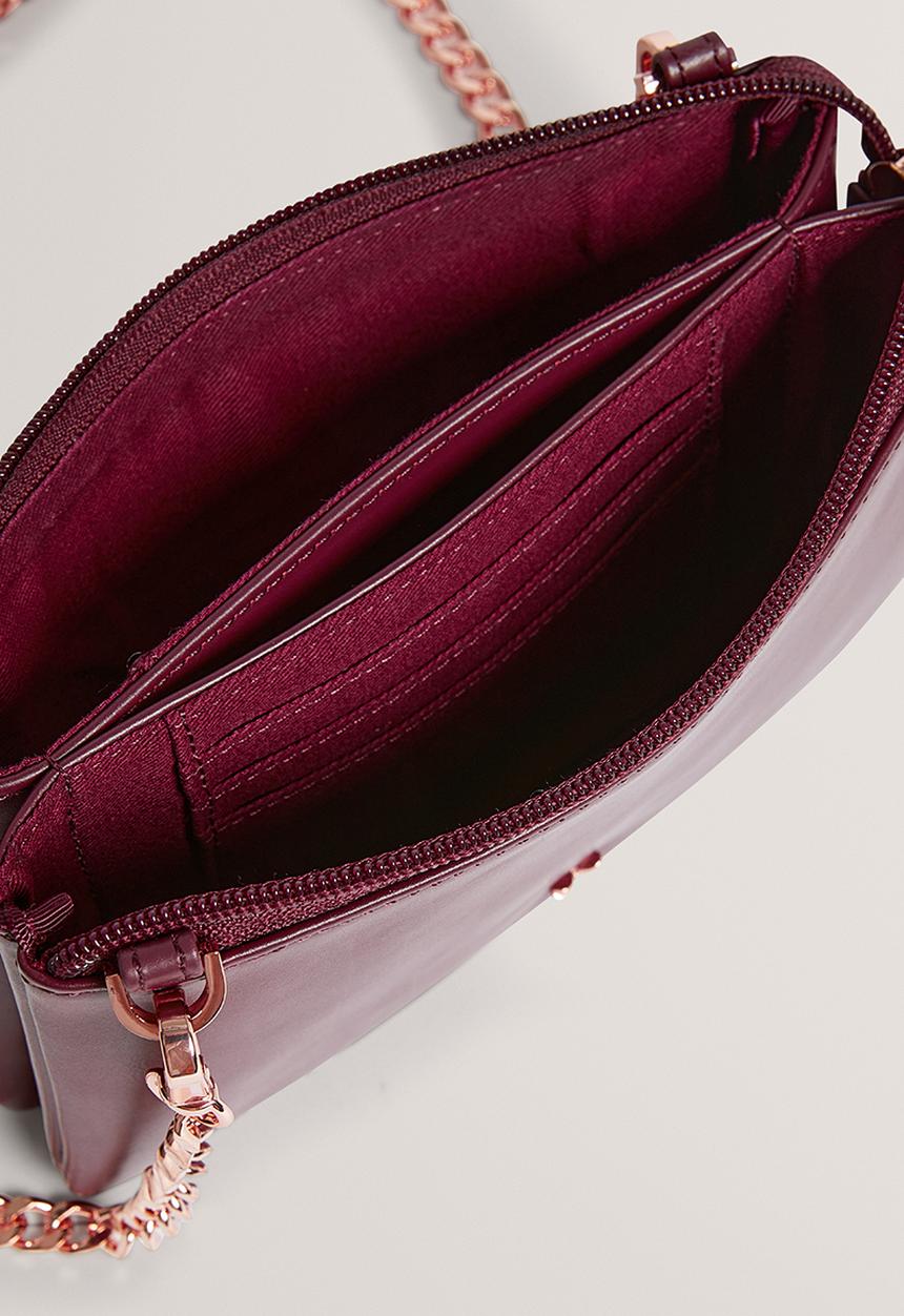 Ted Baker - Aleea: Crossbody Mini Pouch - Red