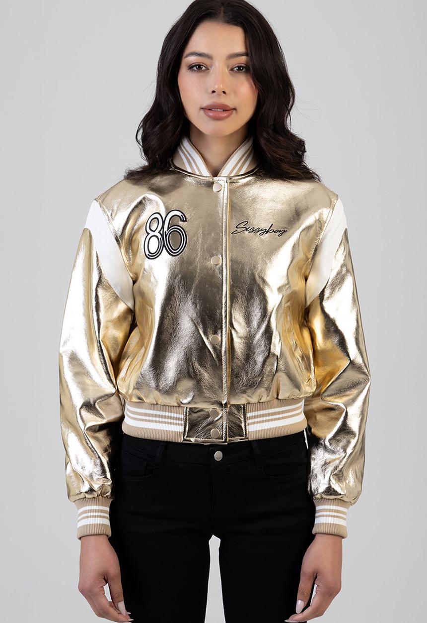 SISSY BOY - Take It Easy Bomber Jacket - Gold
