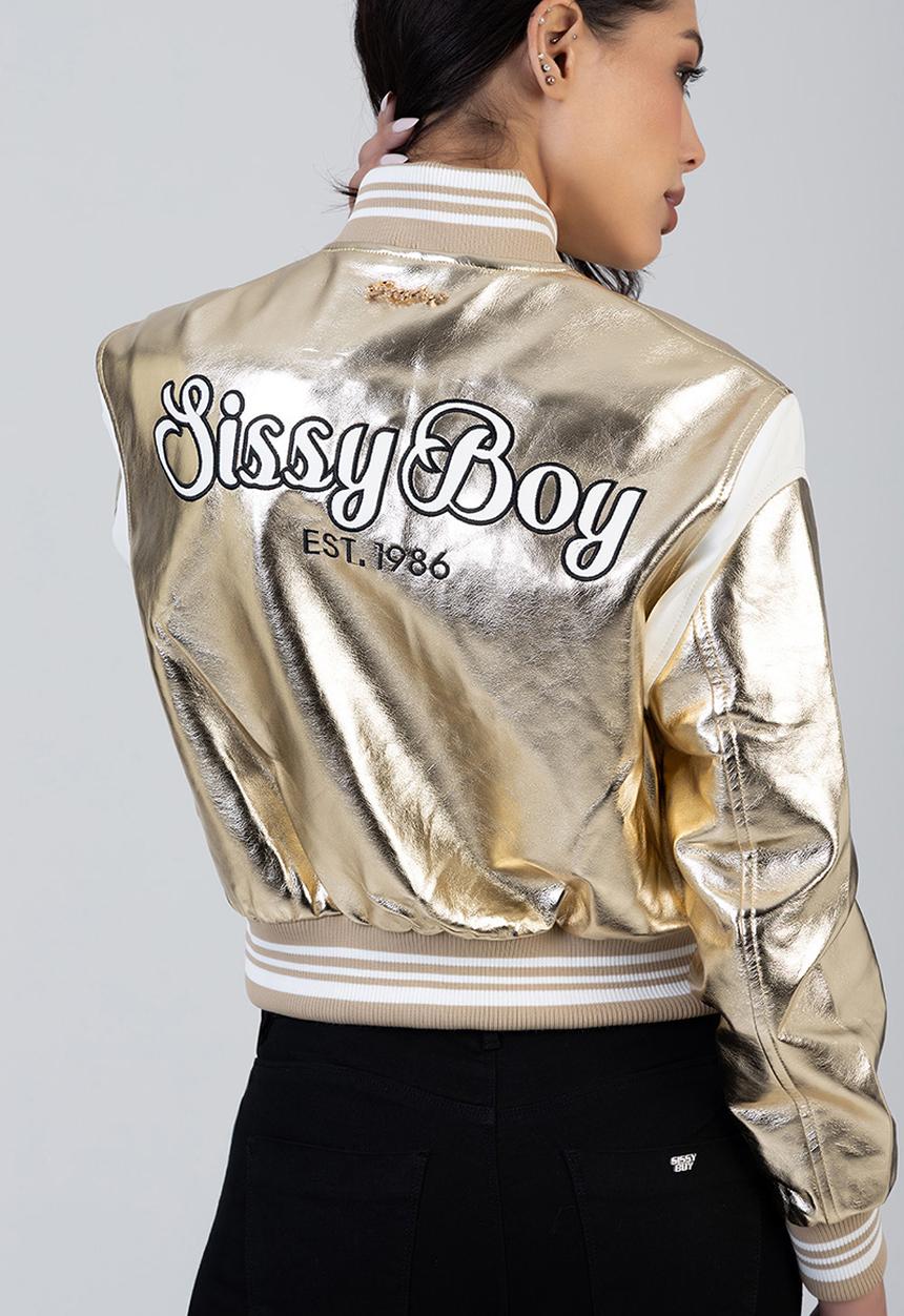 SISSY BOY - Take It Easy Bomber Jacket - Gold