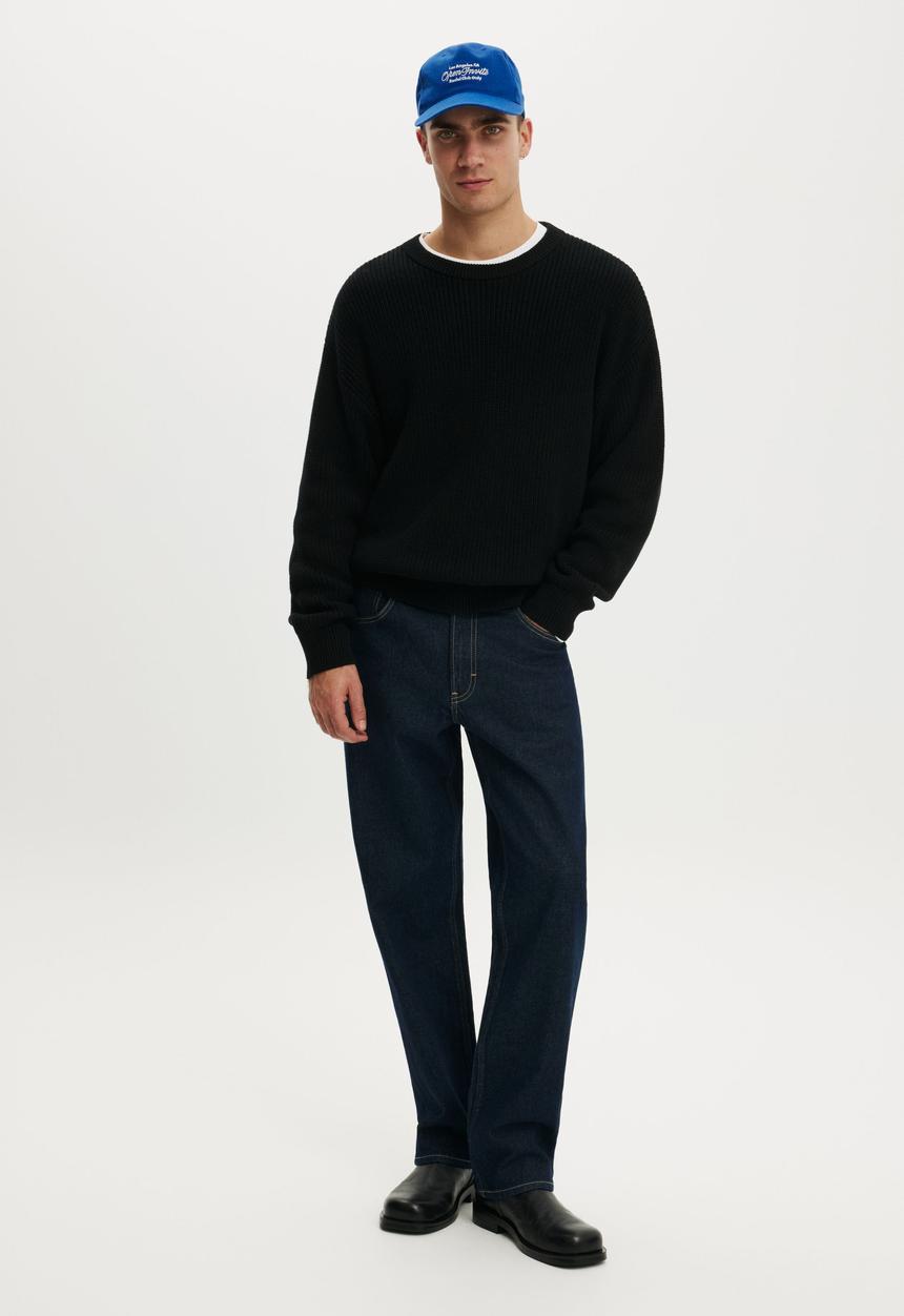 Cotton On - Loose Straight Jean - Snap Blue