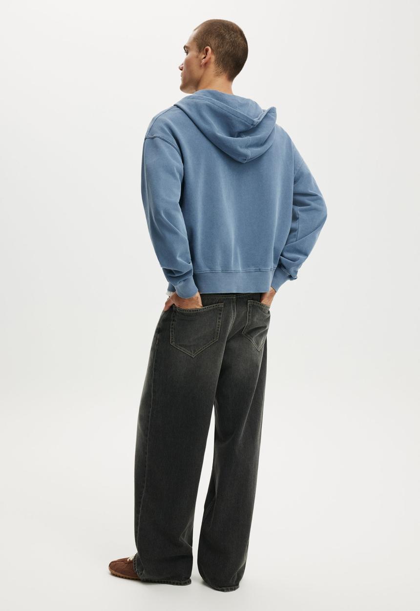 Cotton On - Relaxed baggy jean - rocky washed black