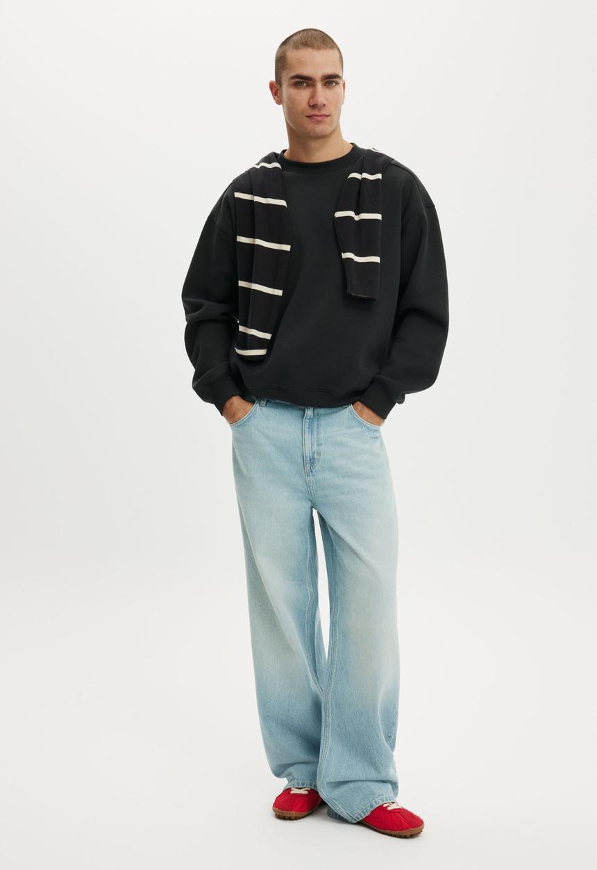 Cotton On - Relaxed Straight Jean-Polar Blue
