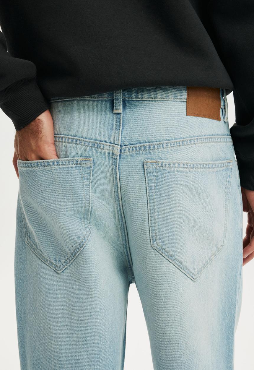 Cotton On - Relaxed Straight Jean-Polar Blue