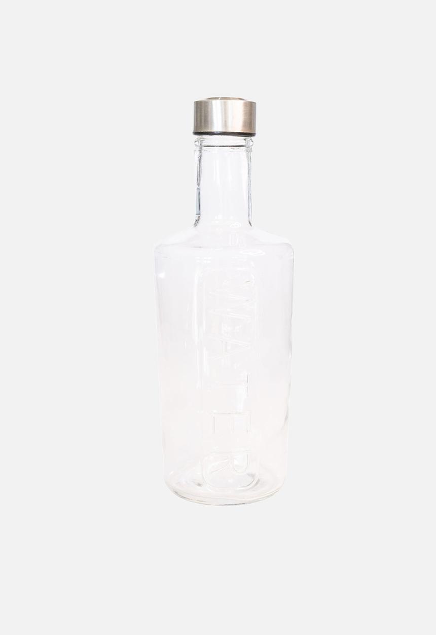 Home Classix - Home Classix Liquidity Glass Water Bottle with S/S lid - 1.0lt
