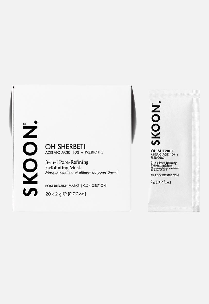 SKOON. - SKOON. OH SHERBET! 3-in-1 Clay Mask Sachets 40g