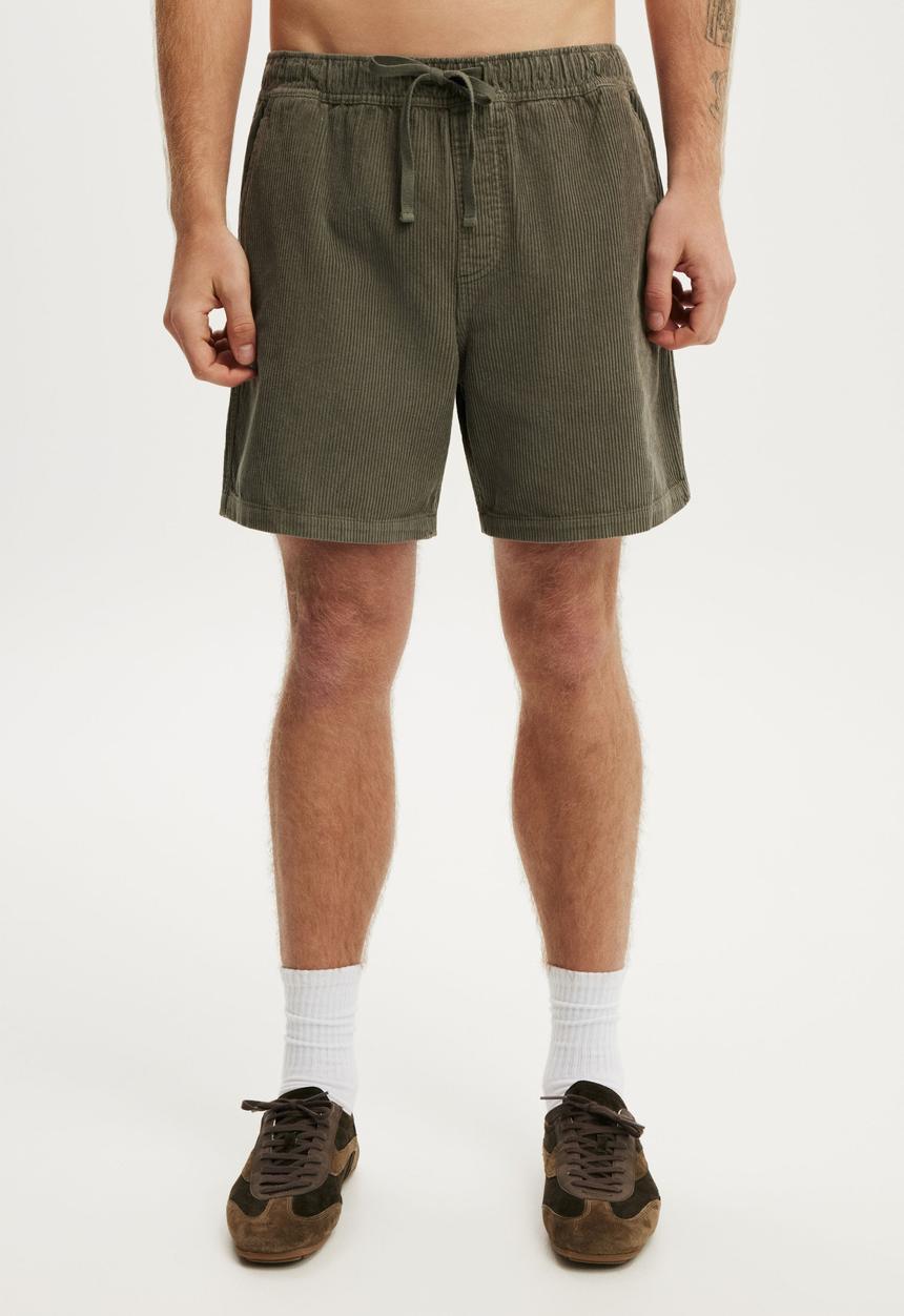 Cotton On - Easy Short - Washed Military Cord