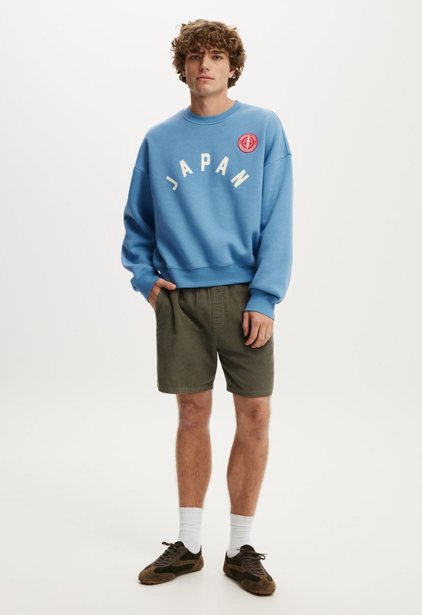 Cotton On - Easy Short - Washed Military Cord