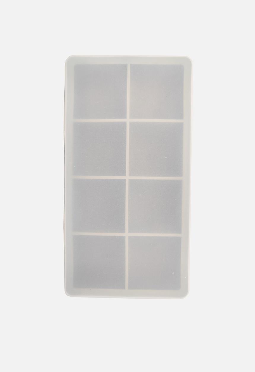 Home Classix - Home Classix Silicone 8-holes Square Ice Cube Tray - medium green