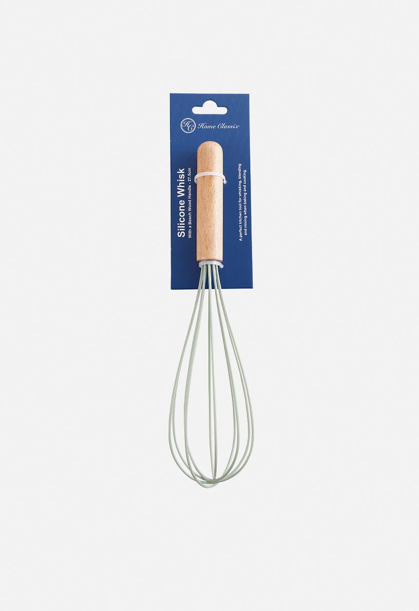 Home Classix - Home Classix Silicone Whisk Beech Wood Handle 27.5cm