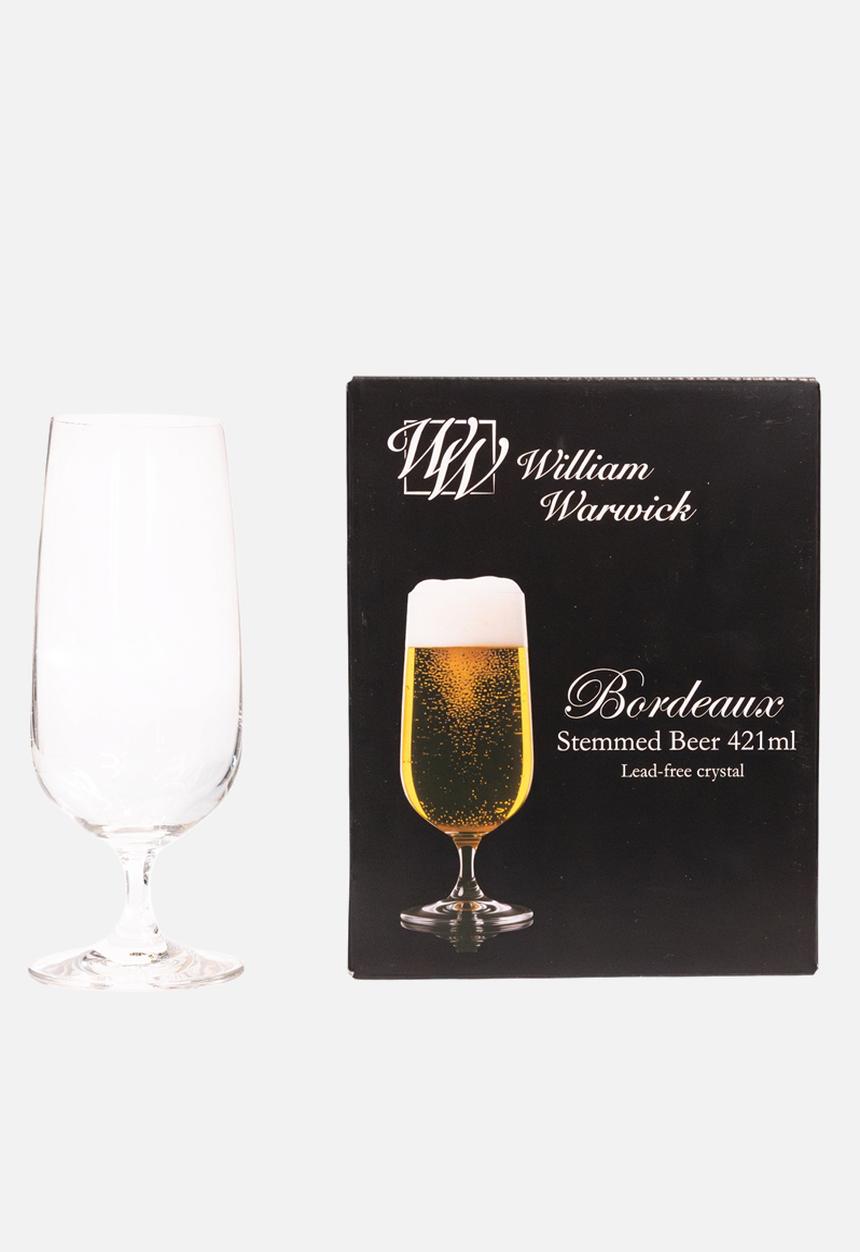 William Warwick - William Warwick Bordeaux  Stemmed Beer 421ml 4pc