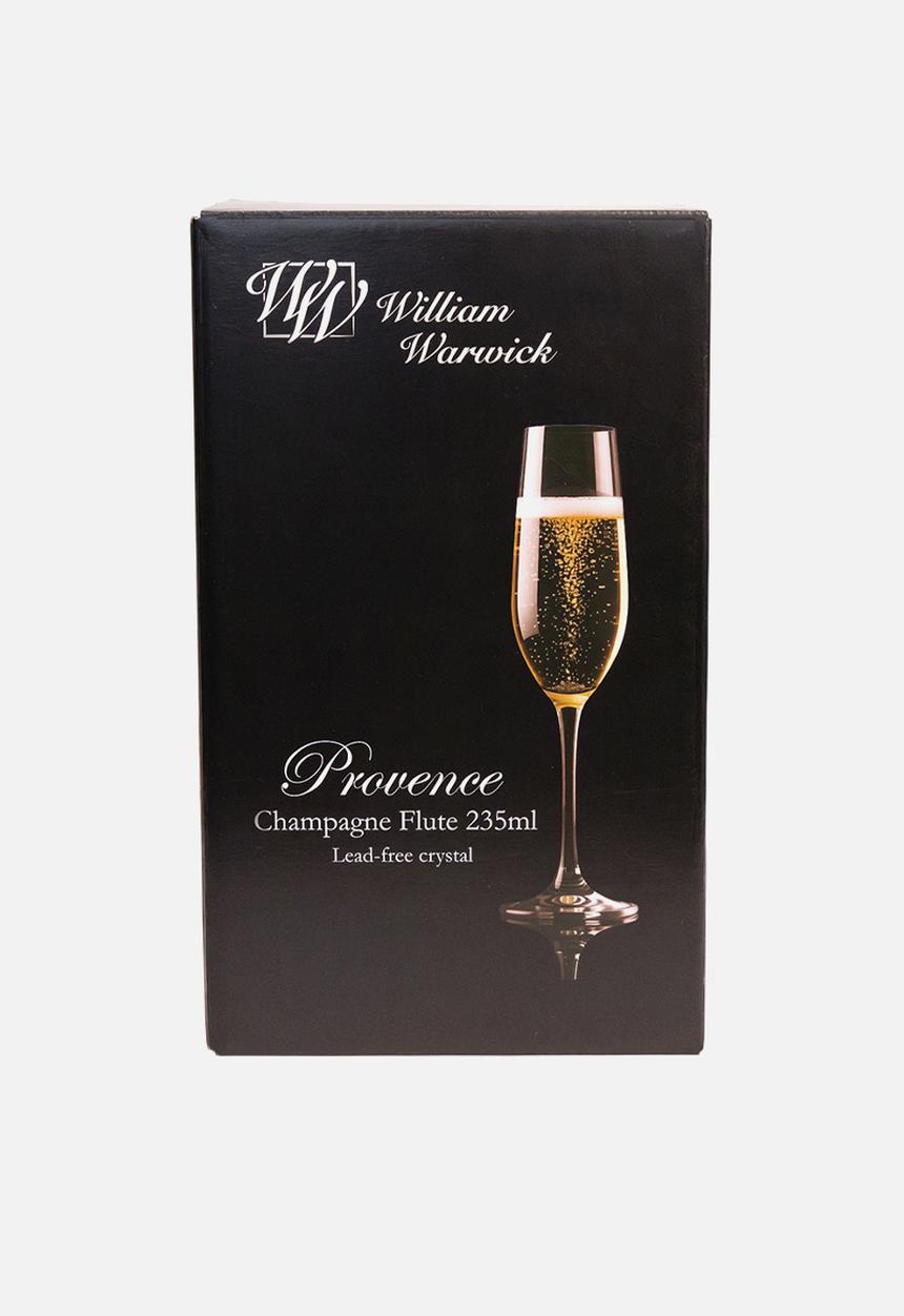 William Warwick - William Warwick Provence Champagne Flute 235ml 4pc