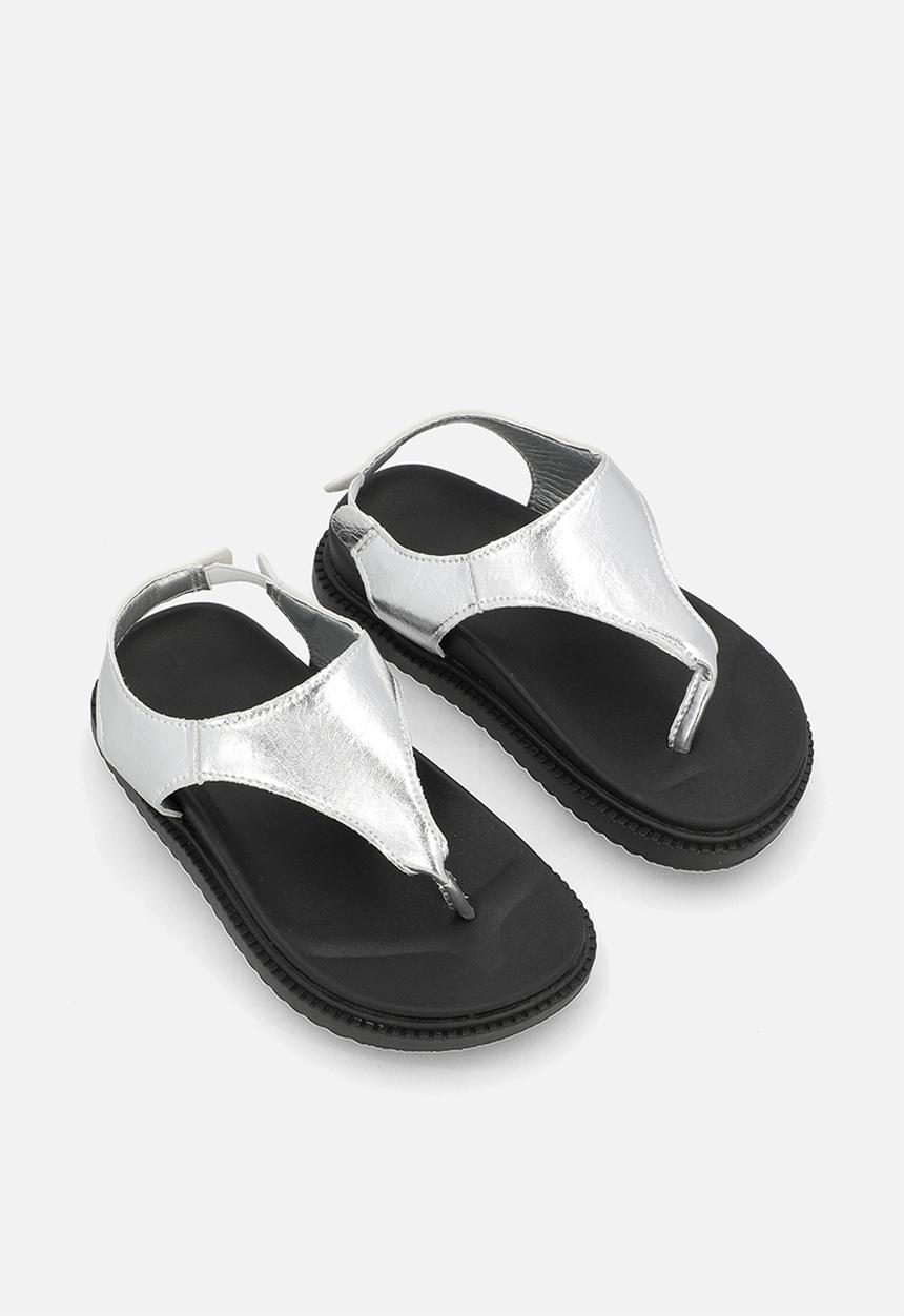 Pop Candy - Thong sandals - silver