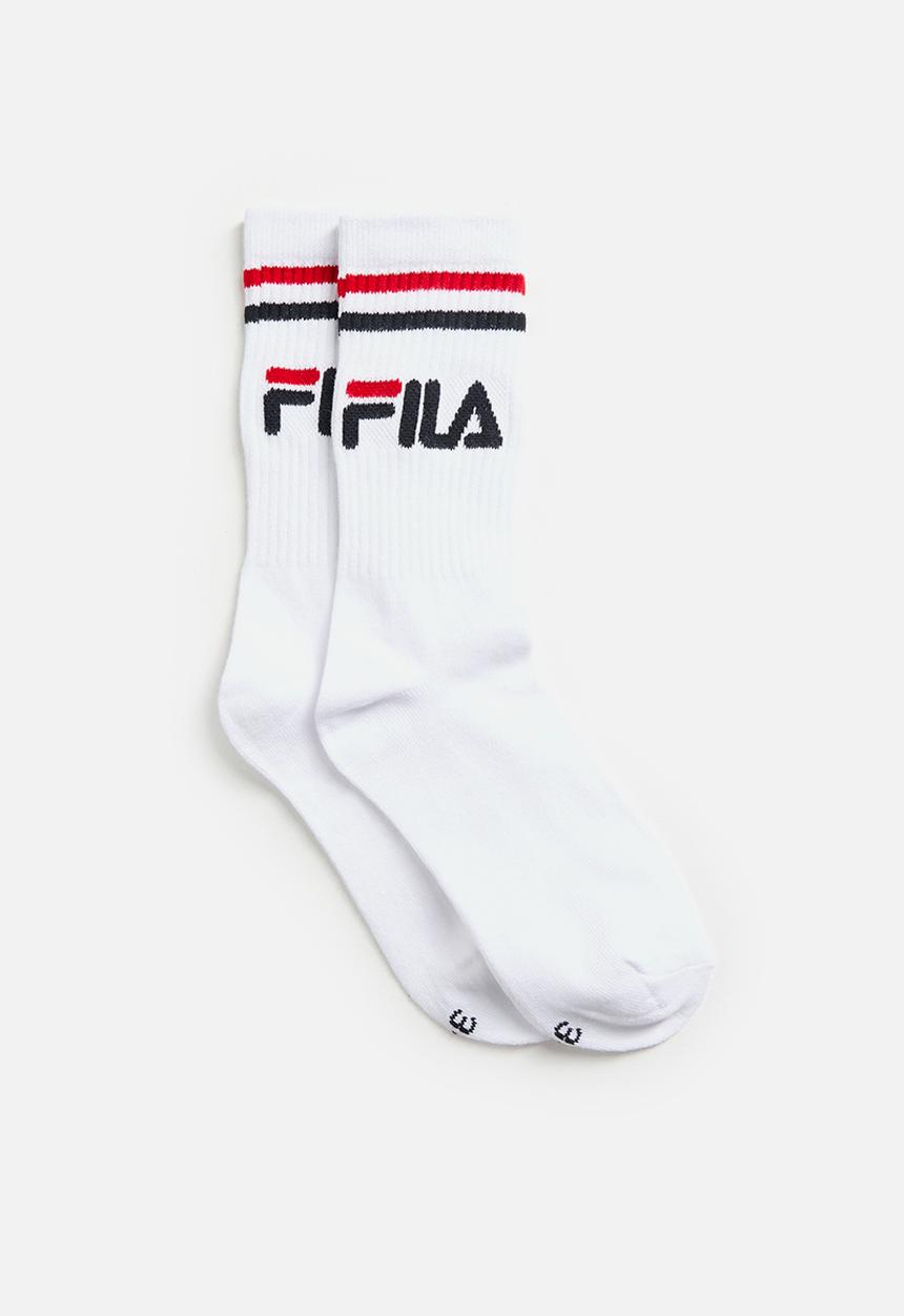 FILA - Stallone tube sock ladies (2pk) - white