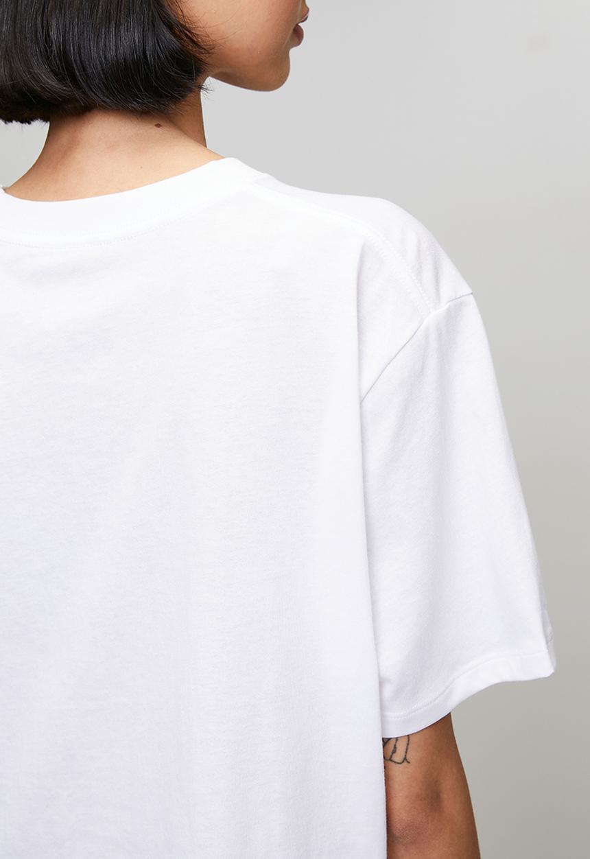 Under Armour - Ua W Center Lt Short Sleeve - White/Pink Frenzy
