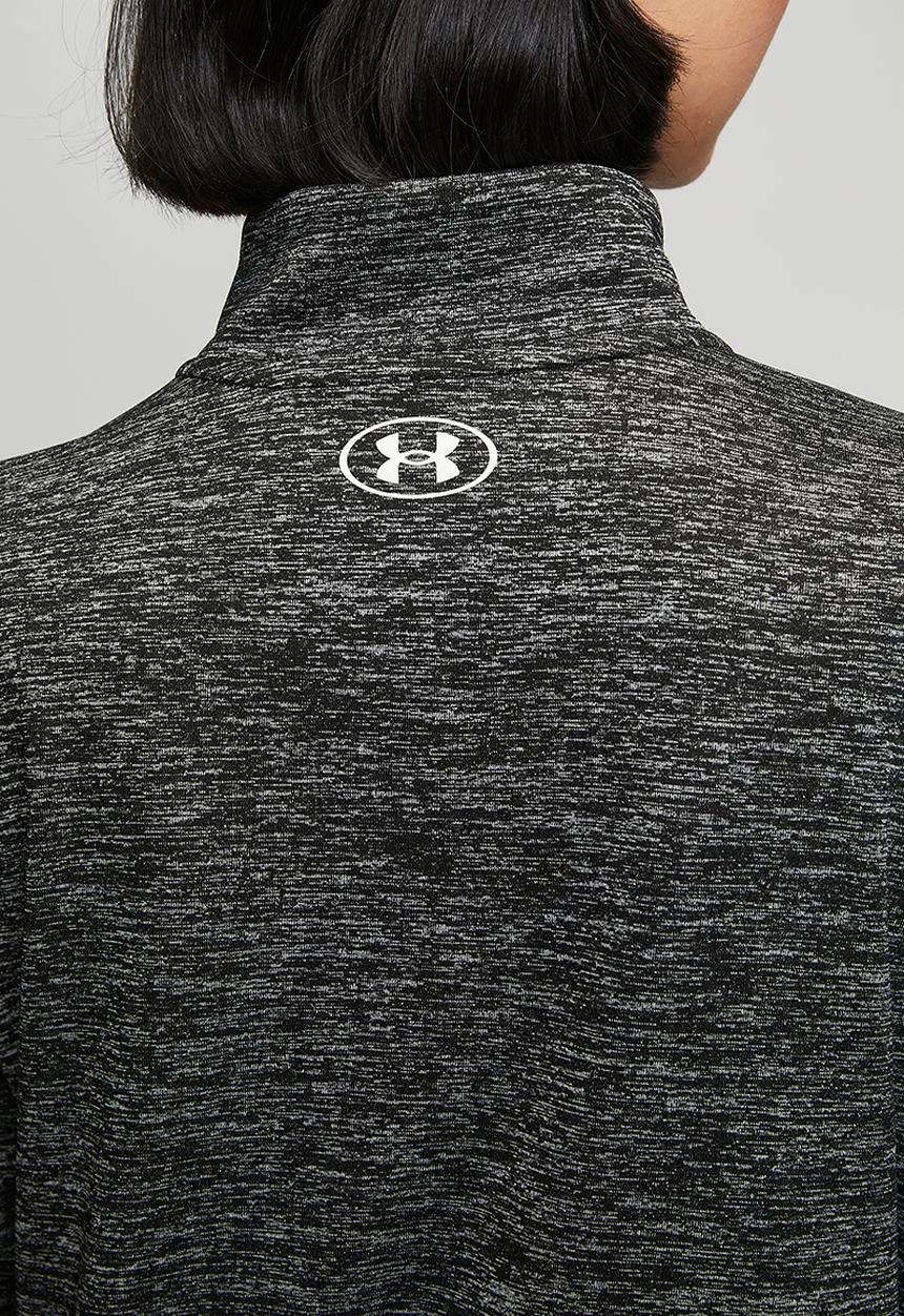 Under Armour - Tech 1/2 Zip- Twist - Black/White