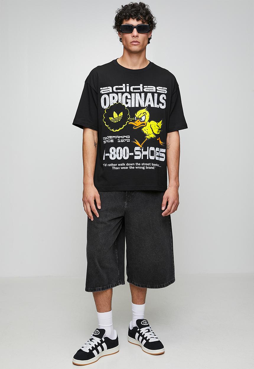 adidas Originals - DUCK GFX Tee  - Black