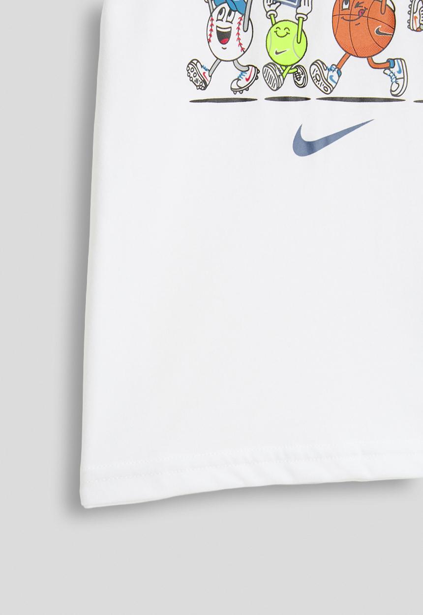 Nike - Nkb Multi Sportsball Tee - White