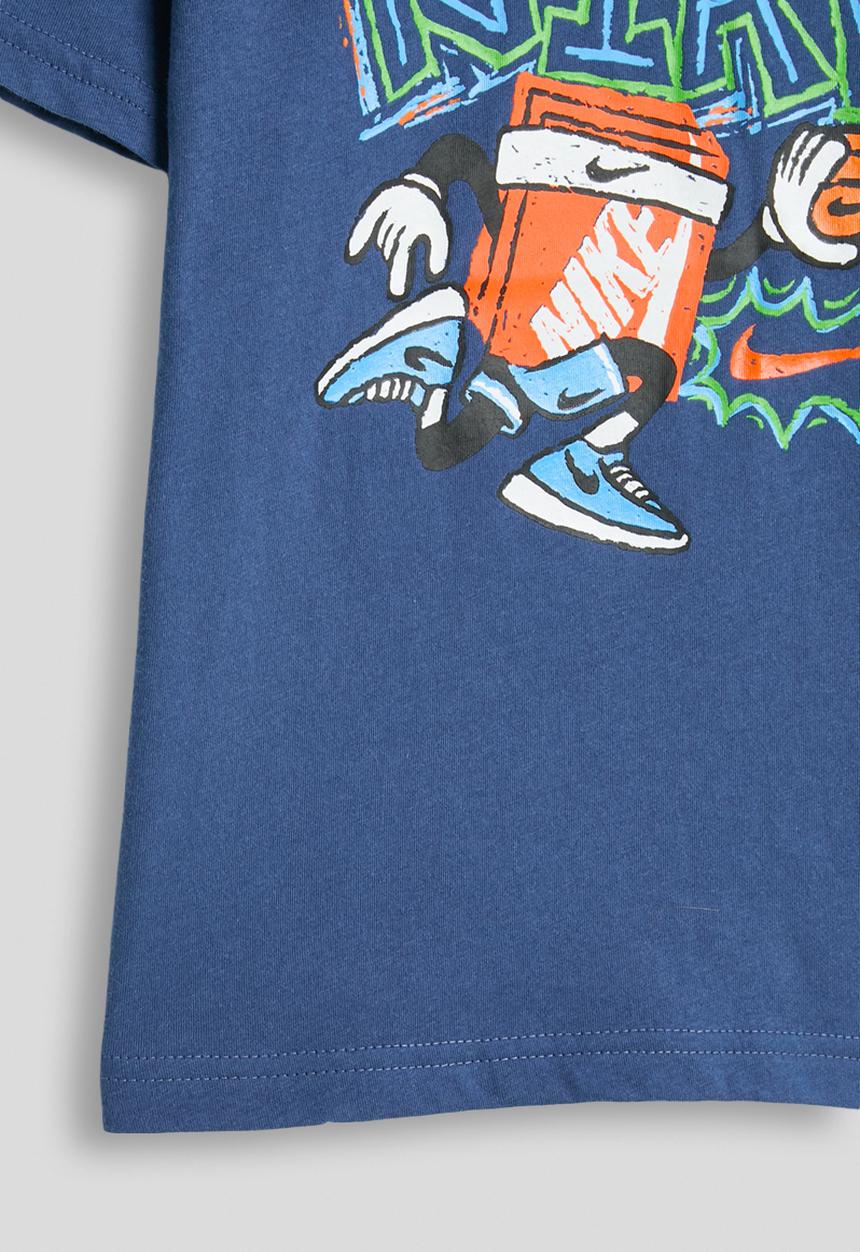 Nike - Nkb Chalky Boxy Bball Tee - Mystic Navy
