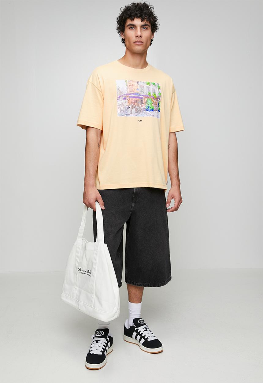 adidas Originals - PAIN PARIS Tee  - crystal sand