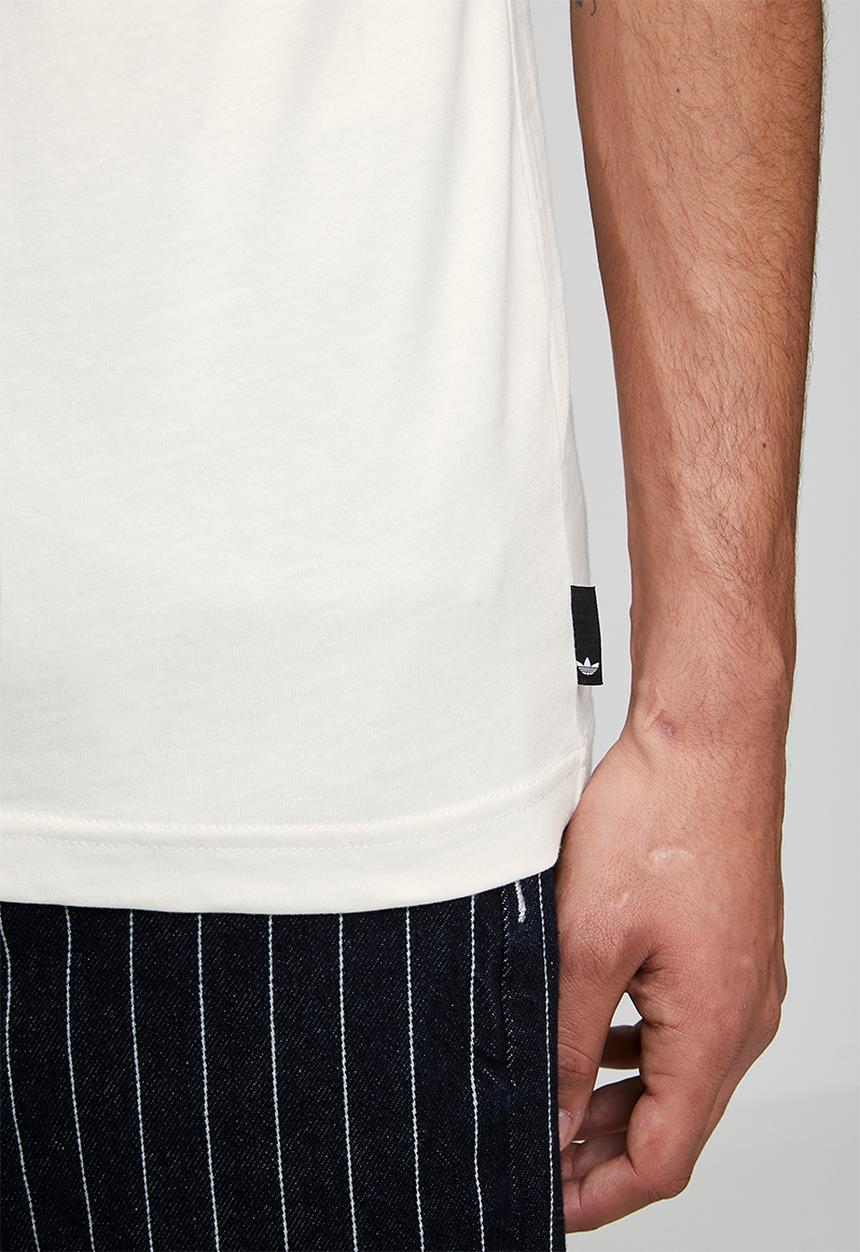 adidas Originals - QUALITY Tee  - cloud white