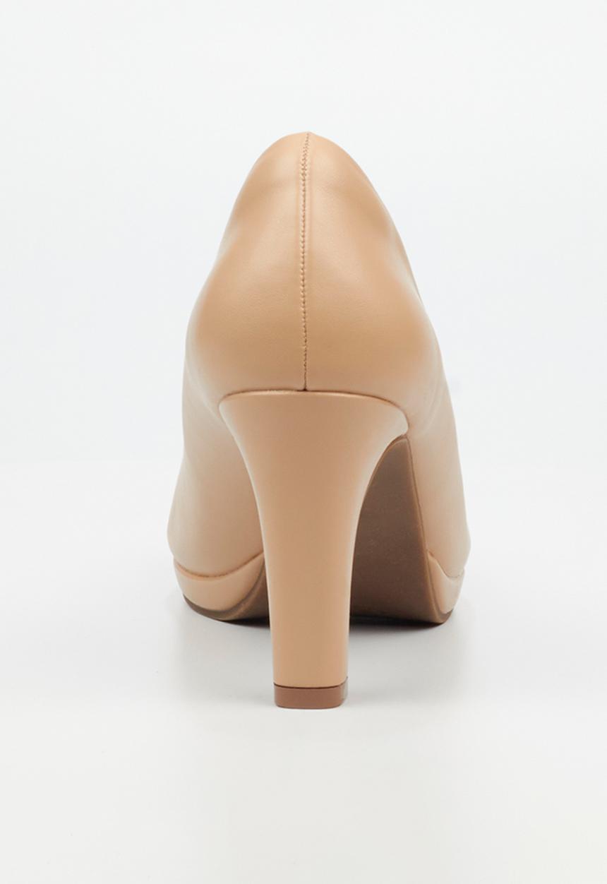 Butterfly Classics - Amethyst 1 court heel - beige