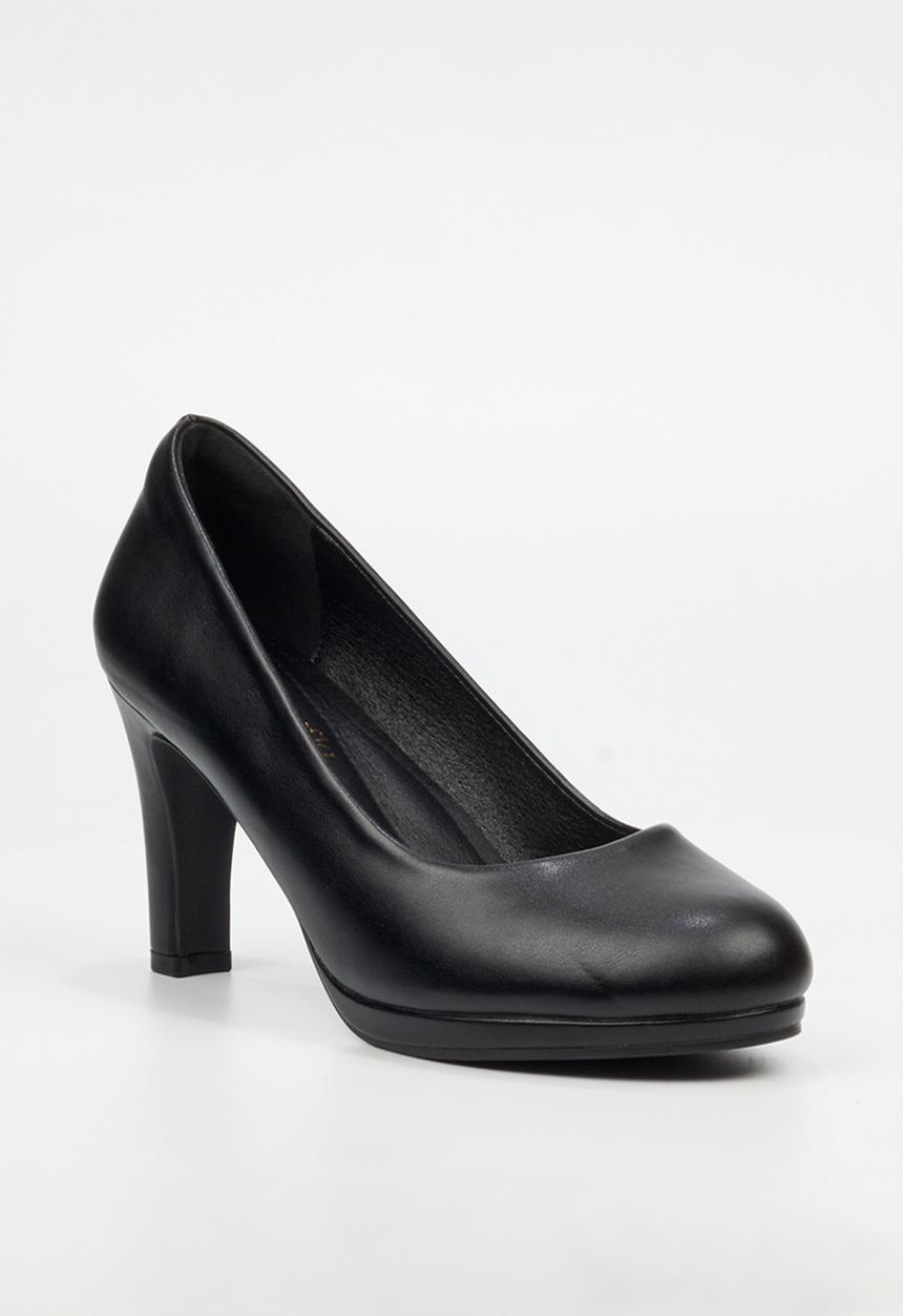 Butterfly Classics - Amethyst 1 court heel - black