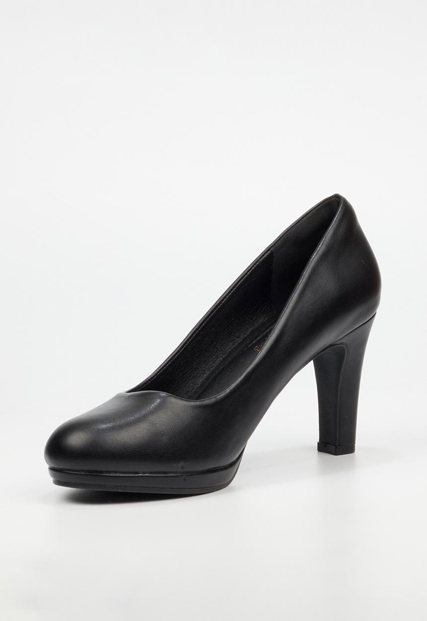 Butterfly Classics - Amethyst 1 court heel - black