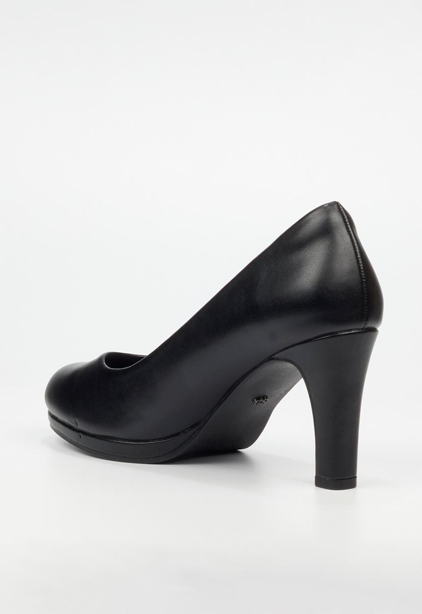 Butterfly Classics - Amethyst 1 court heel - black