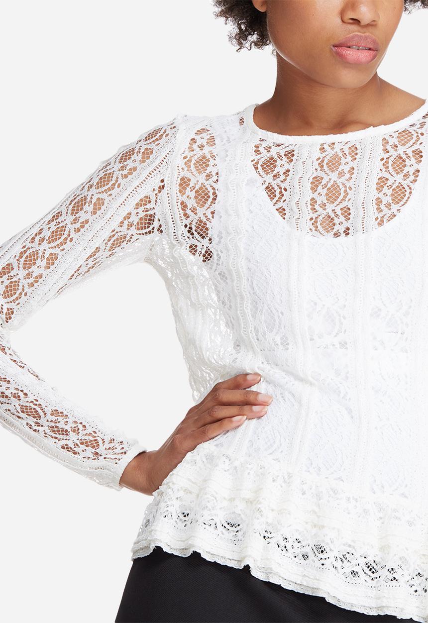 Vero Moda - Bibbi frill top
