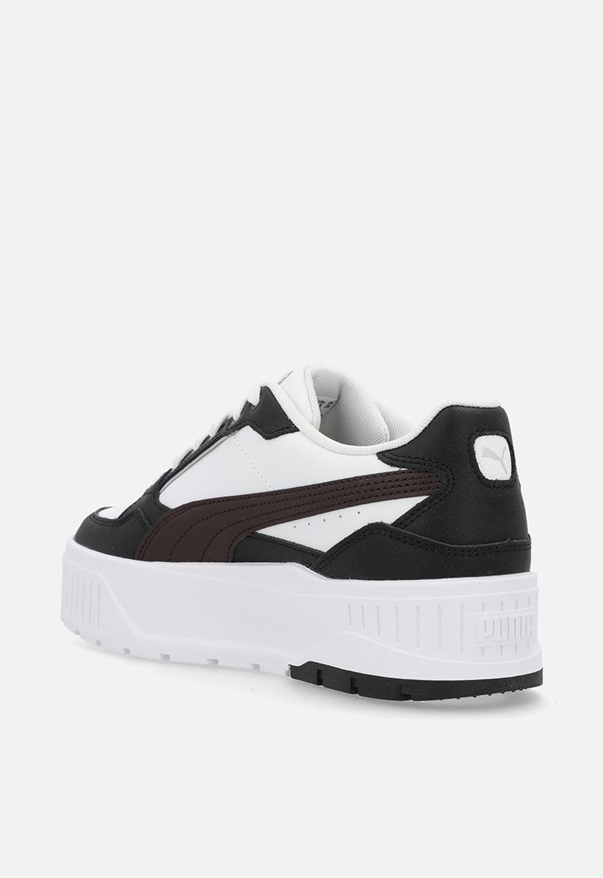 PUMA - Karmen II Idol - PUMA White/Chocolate Fondue/PUMA Black