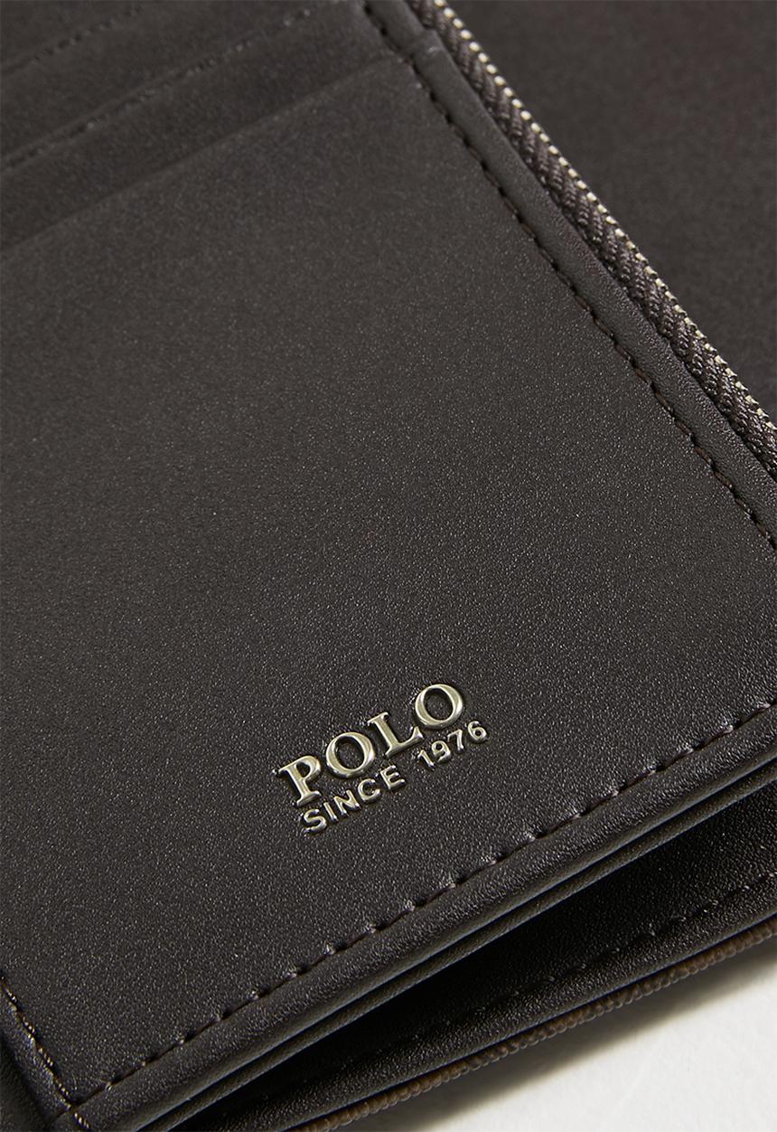 POLO - Medina Medium Trifold Purse - Espresso