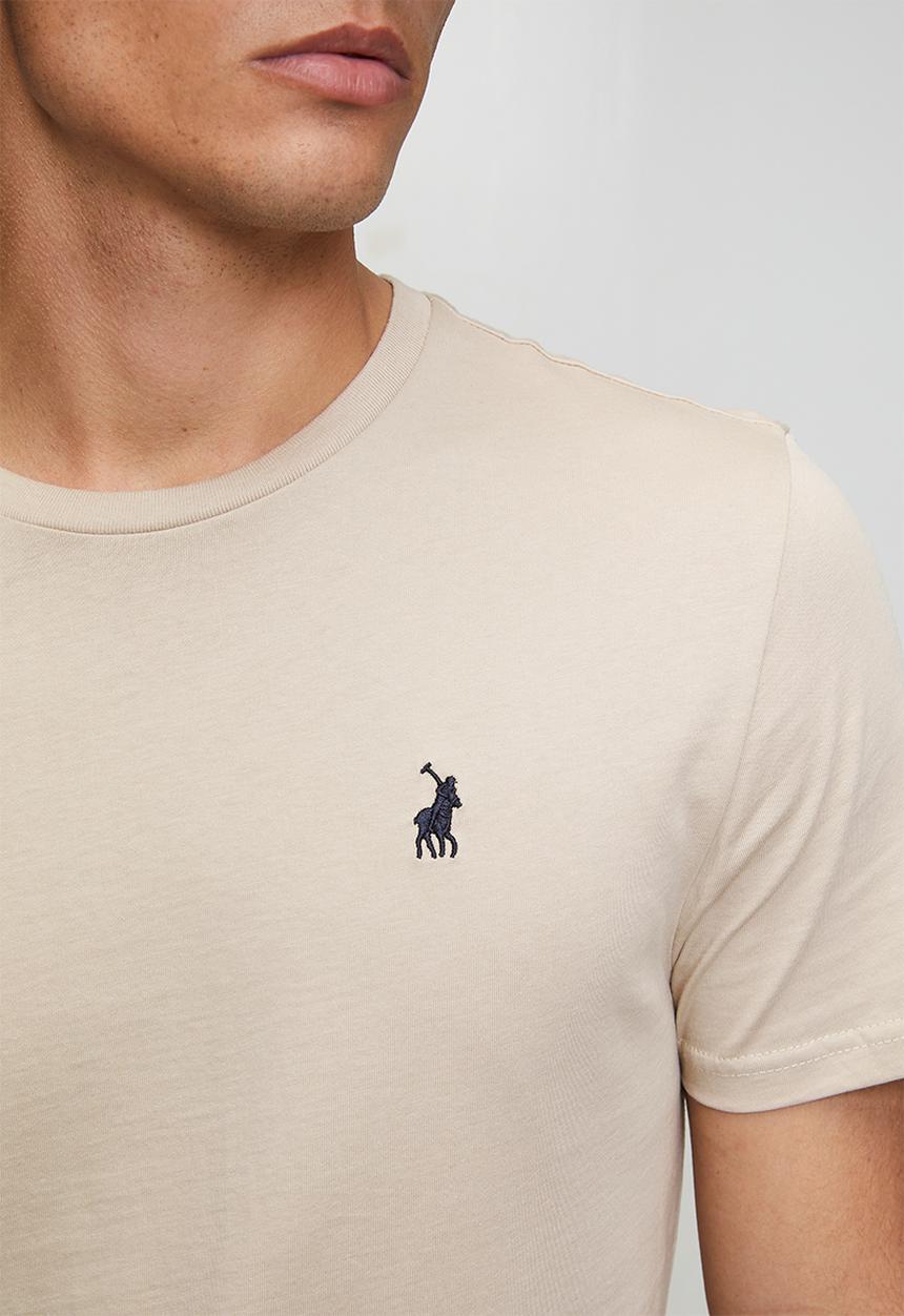 POLO - MENS ESSENTIAL CREW NECK SS TEE - Grey