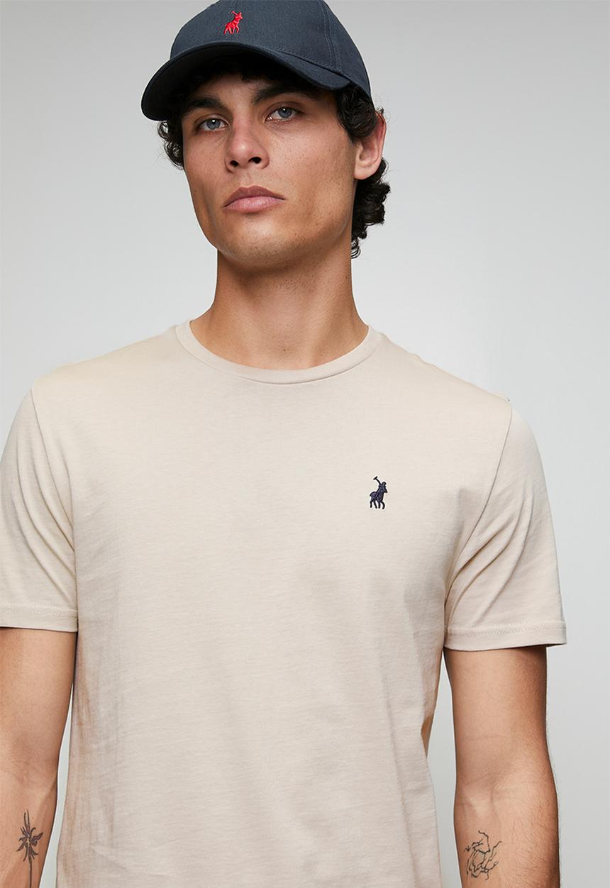 POLO - MENS ESSENTIAL CREW NECK SS TEE - Grey