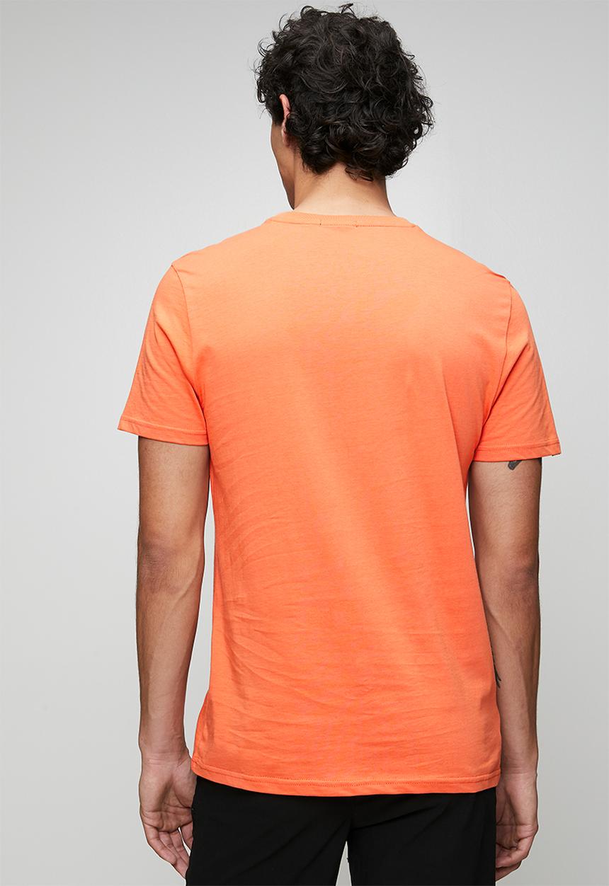 POLO - MENS ESSENTIAL CREW NECK SS TEE - Orange