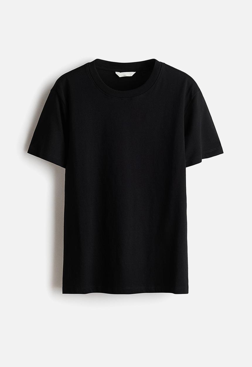 H&M - Mama cotton nursing T-shirt - black