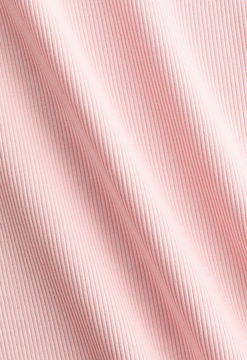 H&M - Ribbed vest top - light dusty pink