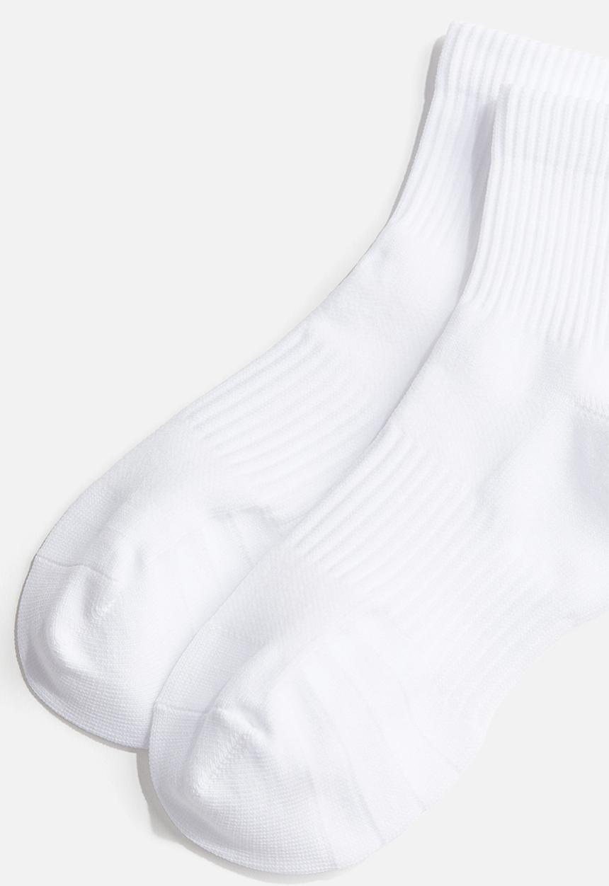 H&M - 5-pack sports socks with drymove? - white