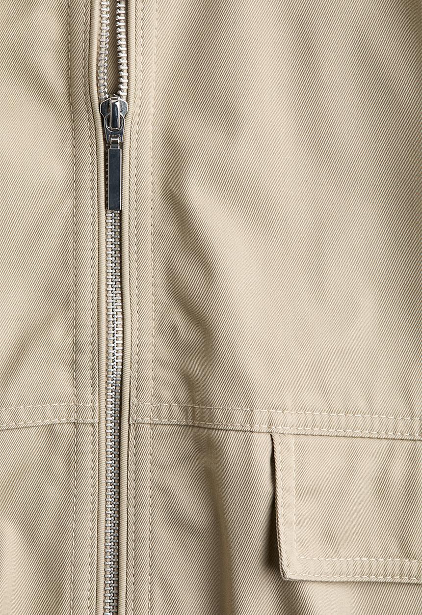 H&M - Bubble-hem gilet - mole
