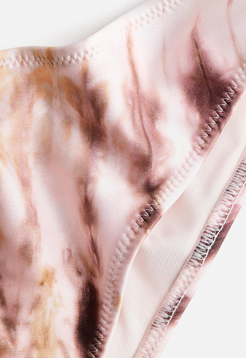 H&M - Brazilian bikini bottoms - light pink/patterned