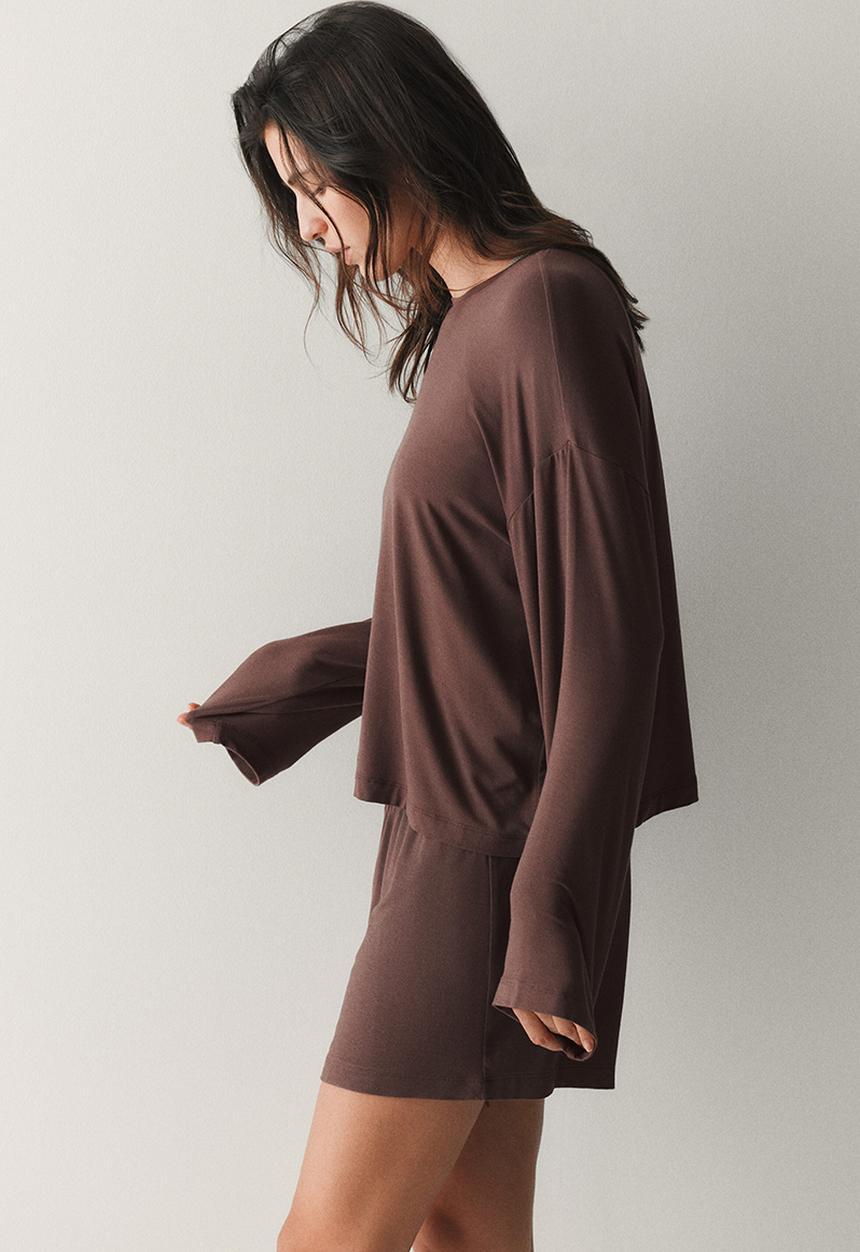 H&M - Modal pyjamas - dark brown