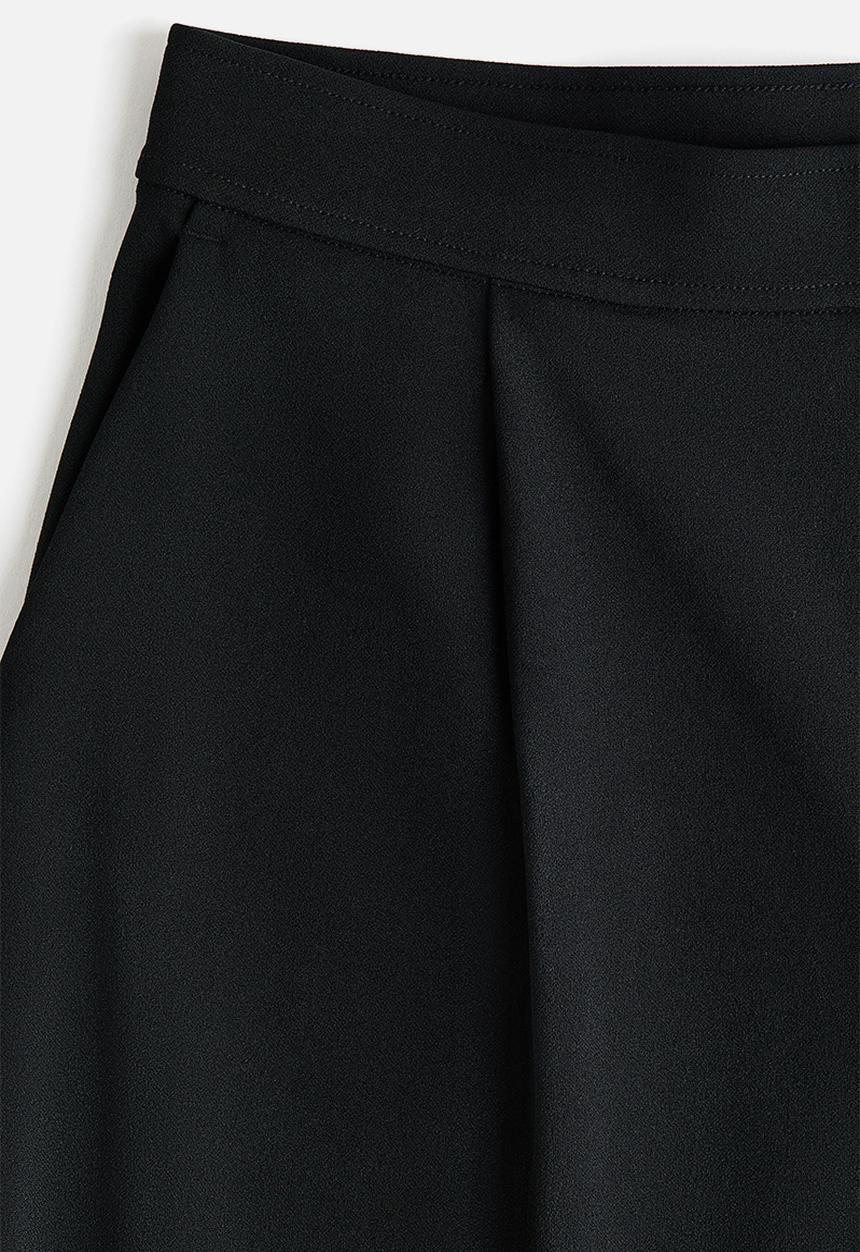 H&M - Wide trousers - black