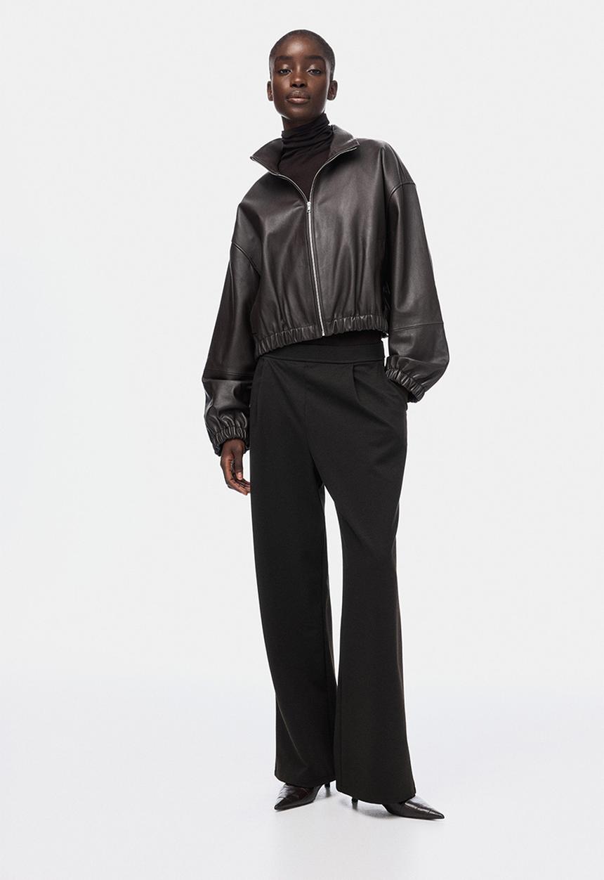 H&M - Wide trousers - dark brown