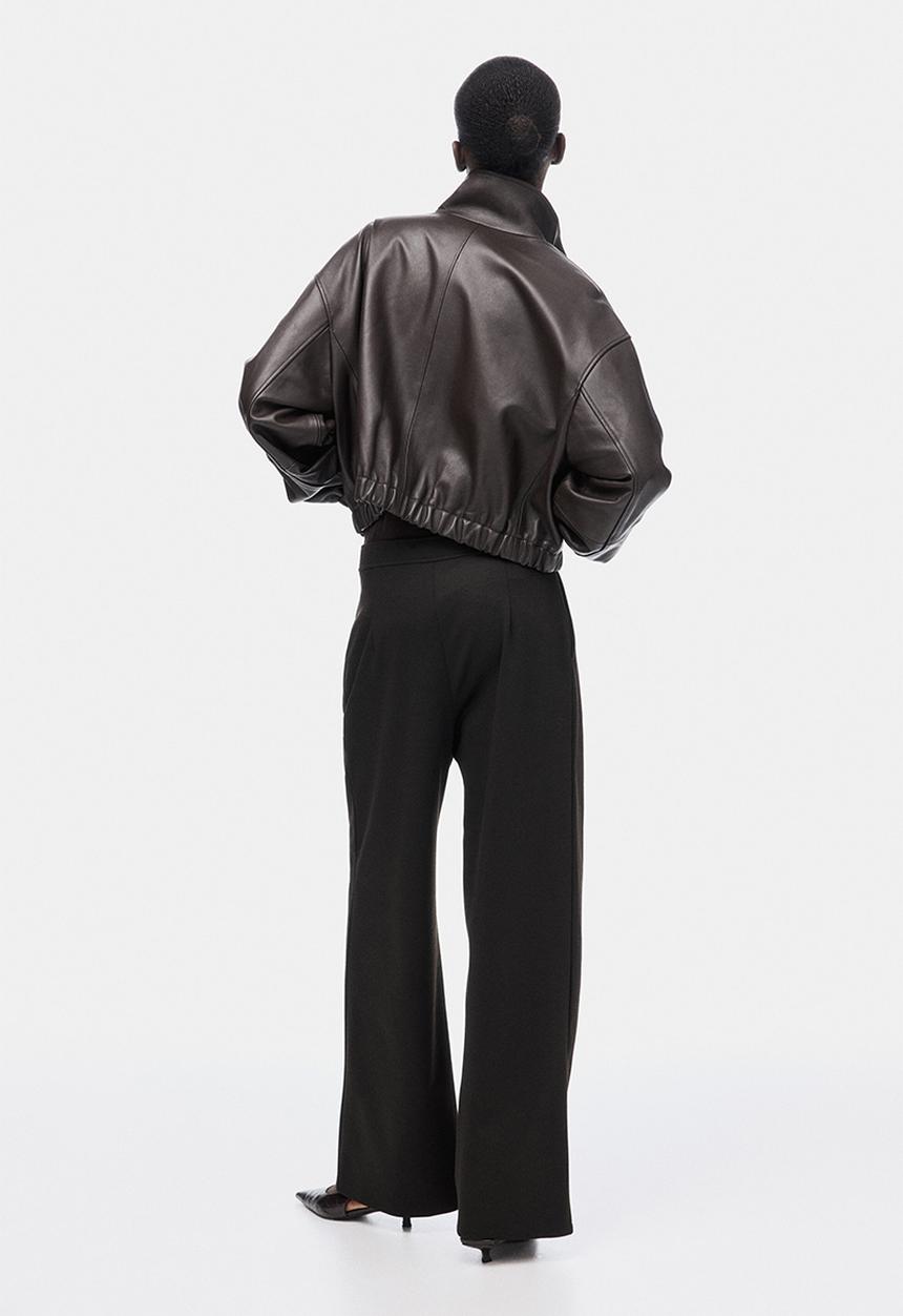 H&M - Wide trousers - dark brown