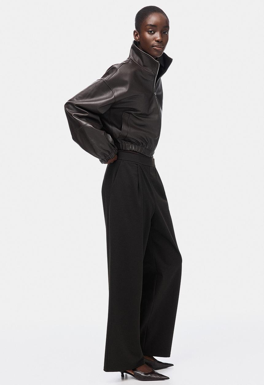 H&M - Wide trousers - dark brown