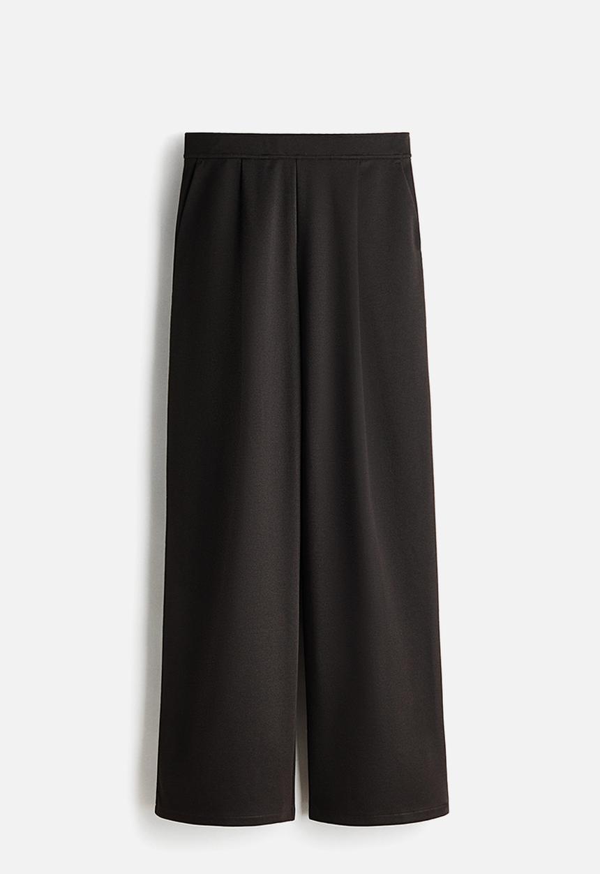 H&M - Wide trousers - dark brown