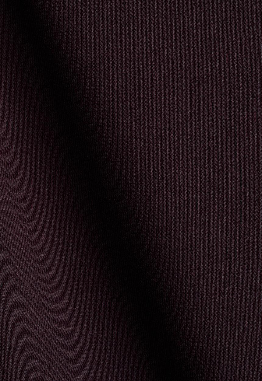 H&M - Cape-detail jersey top - dark plum purple