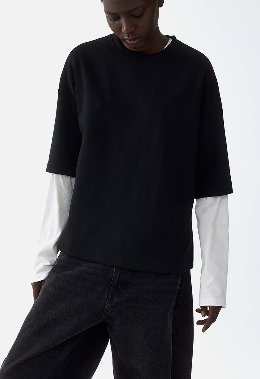 H&M - Interlock t-shirt - black