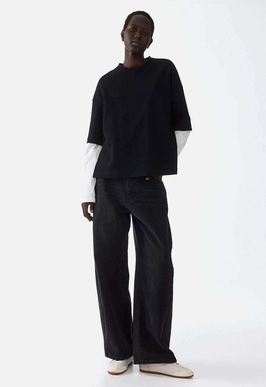 H&M - Interlock t-shirt - black