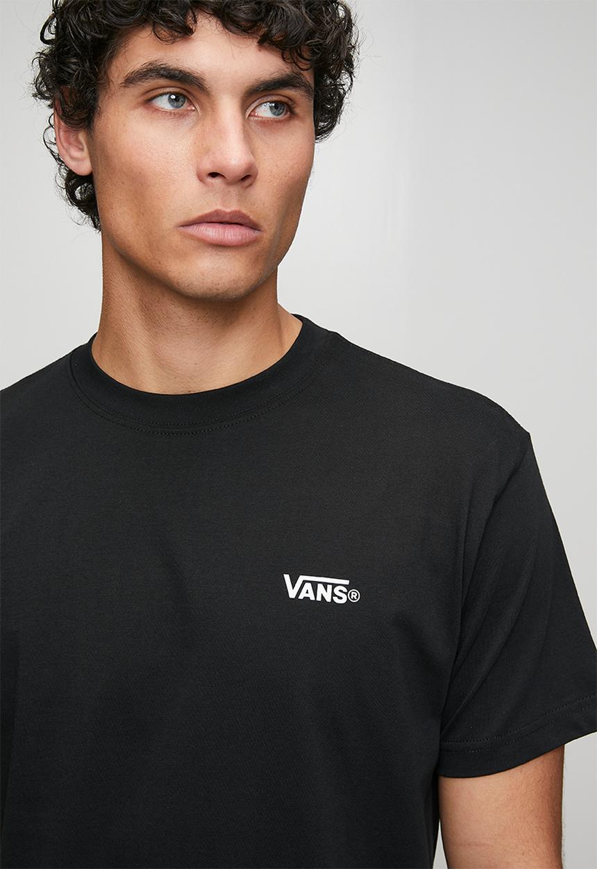 Vans - New Left Chest SS Tee - BLACK-WHITE