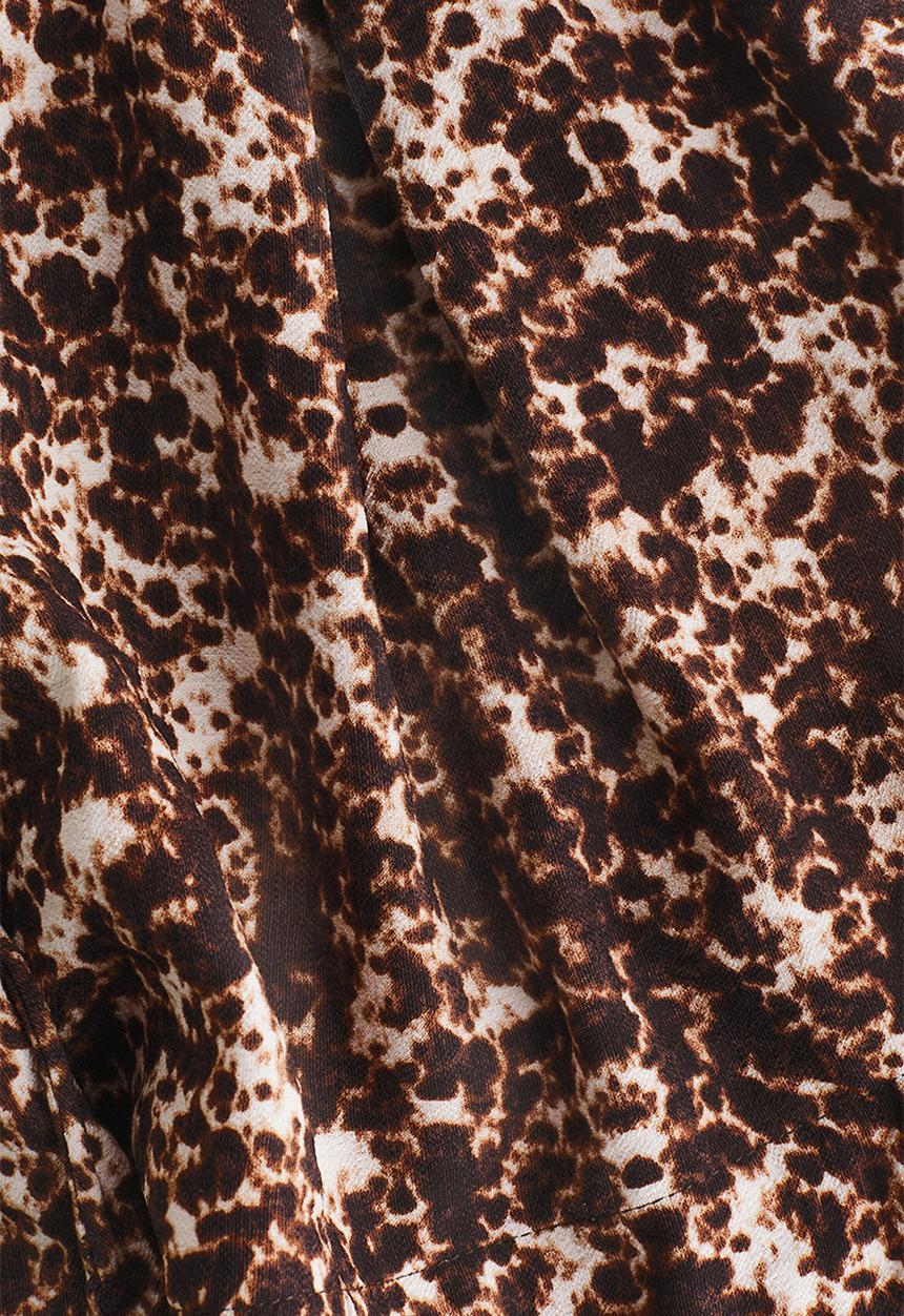 H&M - Drawstring shorts - brown/patterned